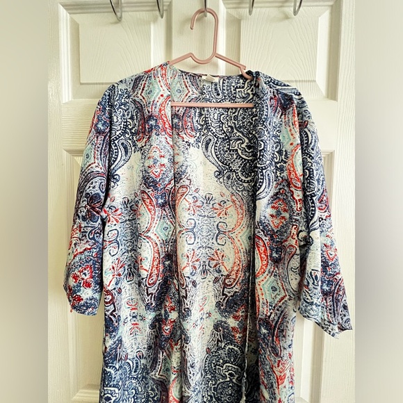 GARAGE Floral Kimono Robe - Picture 2 of 4